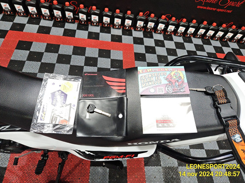 Honda Xr 190 Rojo 2024, Honda Xr 190 Blanco 2023