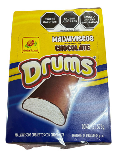 Malvavisco Drums De La Rosa 24pz