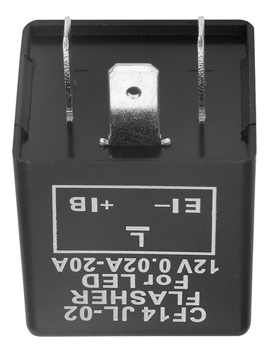 Relé Flasher Led Para Luces Direccionales Cf14 Jl-02 3 Pines