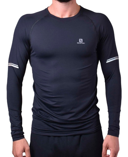 Remera Salomon Hybrid Ls M