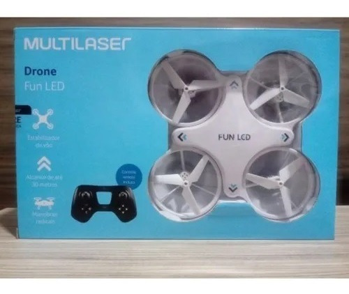 Drone Fun Led Controle Remoto Multilaser 