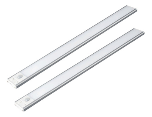 Lampara Led Luz De Noche Sensor Movimiento Recargable 2x40cm