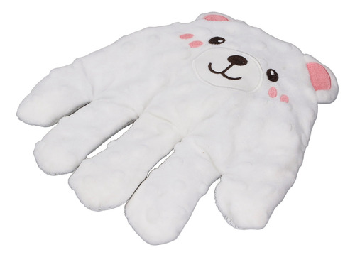 Guante De Mano Para Bebé, Color Blanco, Relajante Con La Pal