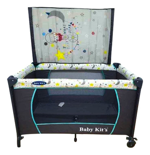 Cuna Corral Corralito Plegable Portatil Baby Kits Y Colchon