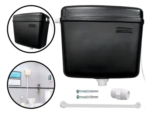 Cisterna de Pared Plástica para Inodoro 9 Litros