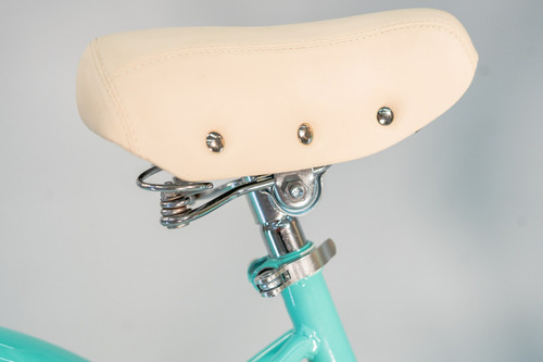 Bicicleta Infantil Feminina Clássica Retrô Aro 20 Z-rader Azul-turquesa 20