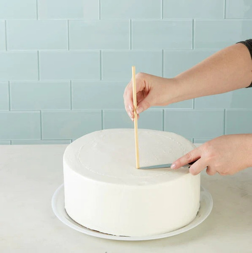 24 Palitos De Bambú 20 Cm Para Paleta O Pastel Wilton