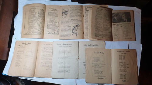 Cancioneros Antiguos (leer Descripcion) (Usado)