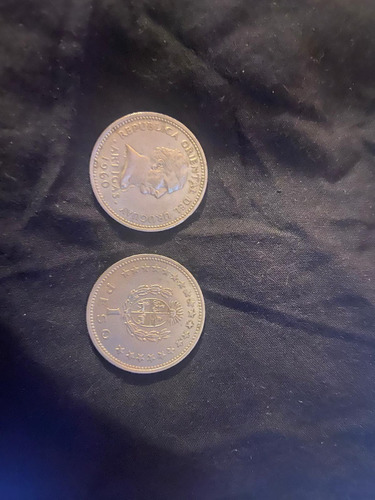 Moneda De  1 Peso De 1968 Y 1969