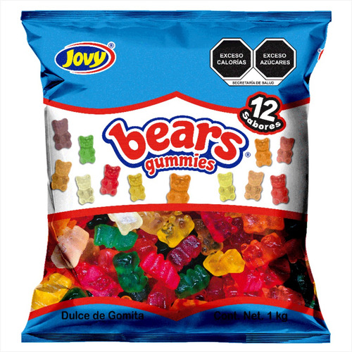 Gomitas Ositos Tipo Pandita Jovy Bears Gummies 1 Kg