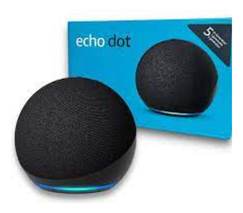 Altavoz Amazon Echodot 5ta Gen (2022) Control De Alexa Negro