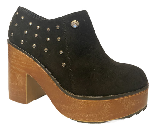 Botin Negro/plataforma Pand-g