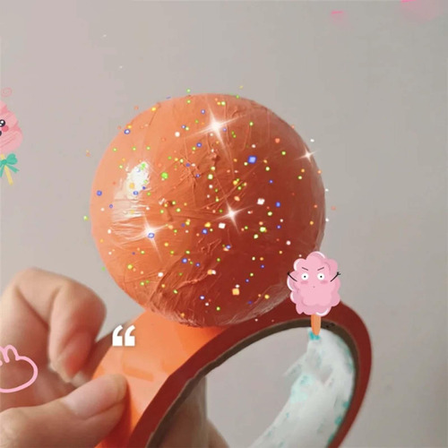 18 Uds. Cinta De Bola Adhesiva Diy Para Hacer Bolas Cintas