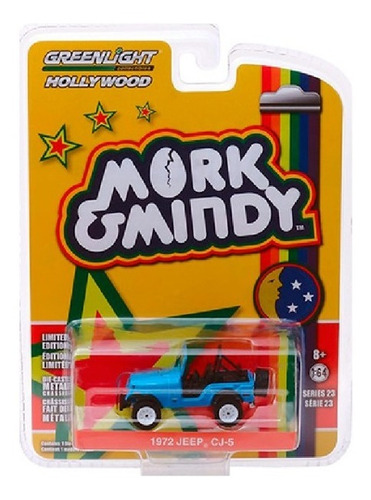 1972 Jeep Cj-5-mork Y Mindy (serie De Tv, 1978) Escala 1:64