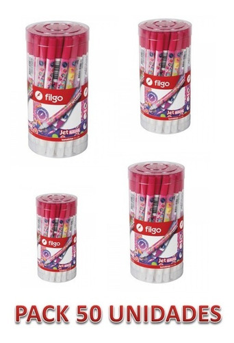 Imagen 2 de 4 de Borratintas Filgo X 50 Unidades