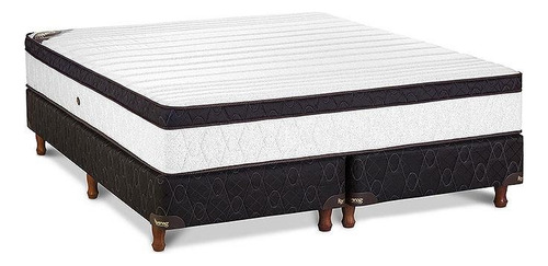 Sommier Colchon + Box Kavanag Monaco 200x200 Azul