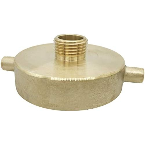 2 1/2  Nst (nh) Female X 3/4  Ght Male Brass Hydrant Ad...