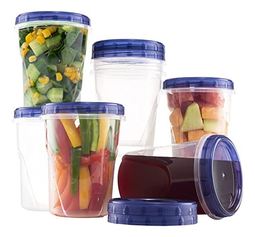 [16 Oz 10 Pack] Twist Top Soup Storage Containers Nyxpq