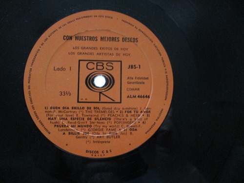 Donovan, Los In , The Byrds - Con Nuestros Mejores Deseos