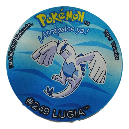 Mousepad Pokémon Lugia Tipo Tazo