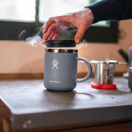 Taza Térmica Hydro Flask Coffee Mug 12 oz | Acero Inoxidable con Tapa | Mantiene Bebidas Calientes 12 h y Frías 24 h | Ideal para Café, Té y Oficina | Libre de BPA