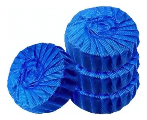 Pastillas Limpiadoras Azules Para Baño 4 Unidades Desinfecta