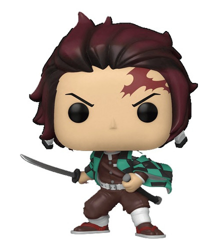 Figura Tipo Funko Pop Kimetsu No Yaiba Demon Slayers Tanjiro