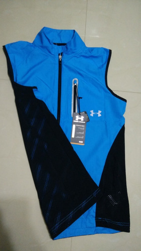 Chaleco Under Armour Armourvent Running Original S-m-l Azul