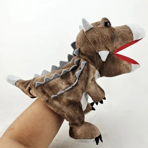 Nuevo Juguete De Peluche De Marioneta De Mano De Dinosaurio