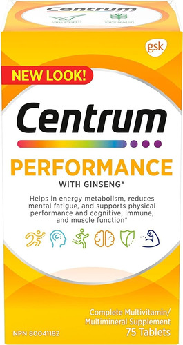 Centrum Performance Multivitamin, 75 Tabletas