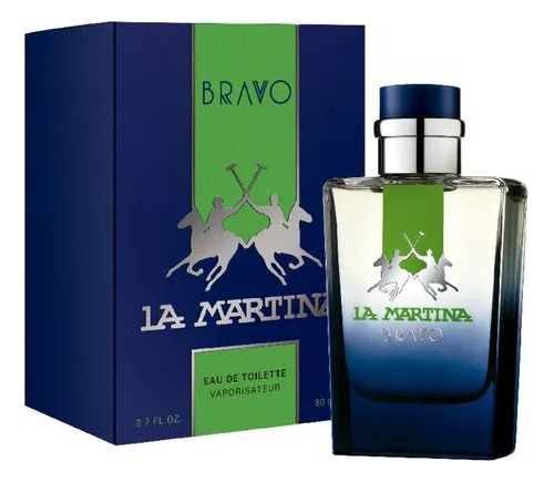 Perfume Hombre La Martina Bravo Edt 80 Ml