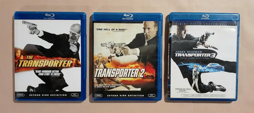 The Transporter 1 + 2 + 3 - Blu-ray Original