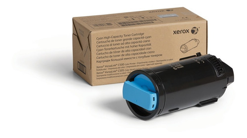 Toner Xerox Cyan 106r03881 5200 Páginas Para Versalink C500