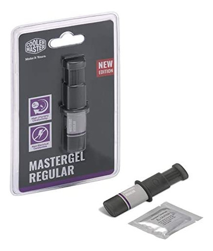 Pasta Térmica Cooler Master Mastergel Regular, 1.5ml, Cinza