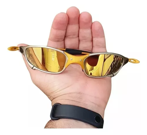 Oculos de Sol Oakley Juliet Xmetal Vermelha Double X Mandrake