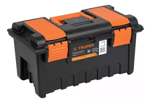 Caja Herramienta 19'' Naranja Con Comp. Truper 11143