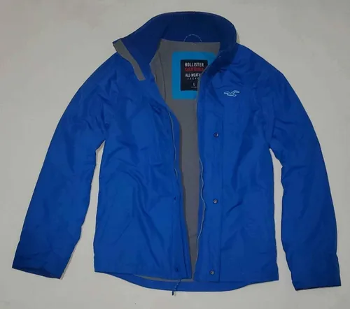 Chamarra hollister azul hotsell