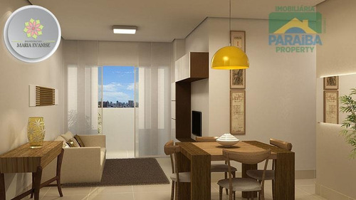 Imagem 10 de 15 de Apartamento Residencial À Venda, Brisamar, João Pessoa. - Ap0201
