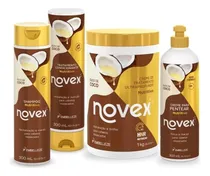 Comprar Kit Novex Óleo De Coco Completo Óleo De Coco 100% Puro     