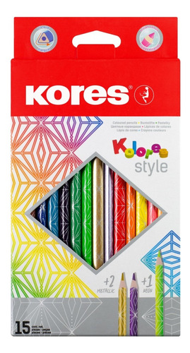 Colores Style 15 Piezas Kores 