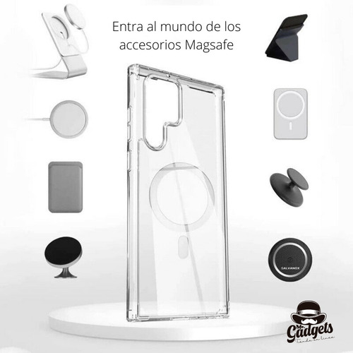 Imagen 7 de 10 de Kit Funda + Cubo 20w + Cargador Magsafe Para Samsung S22