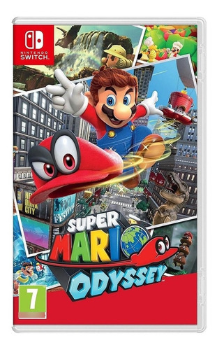 Super Mario Odyssey - Switch - Juego Fisico - Cjgg