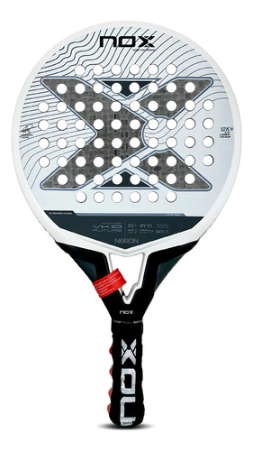 Paleta De Padel Vk10 Future Aranzazu Osoro 12k Importada Blanco Gris