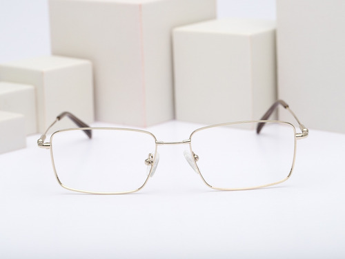 Imagem 7 de 8 de Armação Titânium Oculos Flexível Og 3066-c Aro Fechado Leve