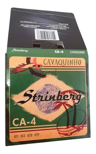 Imagem 6 de 6 de Encordoamento Strinberg Aço Cavaquinho Cavaco Ca4 Oferta