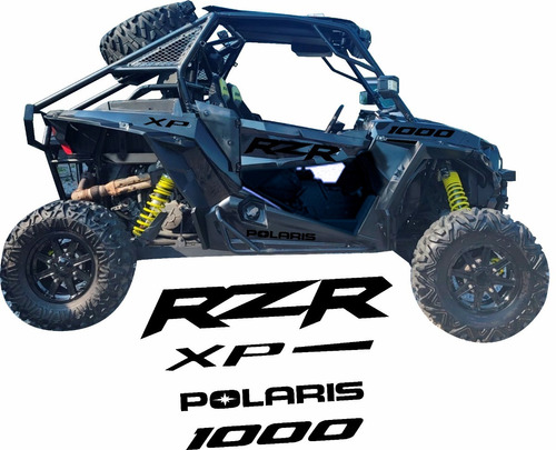 Sticker Calcomanía Compatible Con Polaris Rzr Xp 2 Puertas