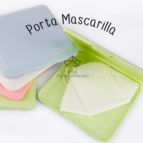 Caja Antibacterial Porta Mascarillas. Estuche Personalizado