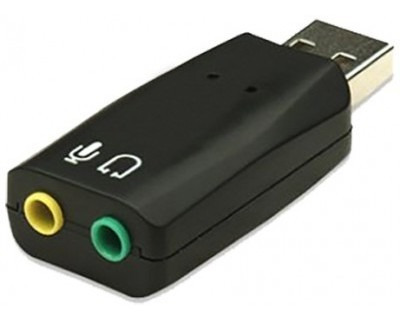 Convertidor Usb V2.0 A Audio 3.5mm/auxiliar - 5.1 Canales,