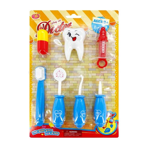 Set Dentista De Juguete Niños Con Instrumentos Y Accesorios