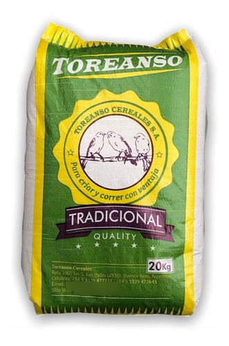 Imagen 1 de 8 de Mijo Para Aves Pajaros Alimento Semilla 20kg Bolson Criadero